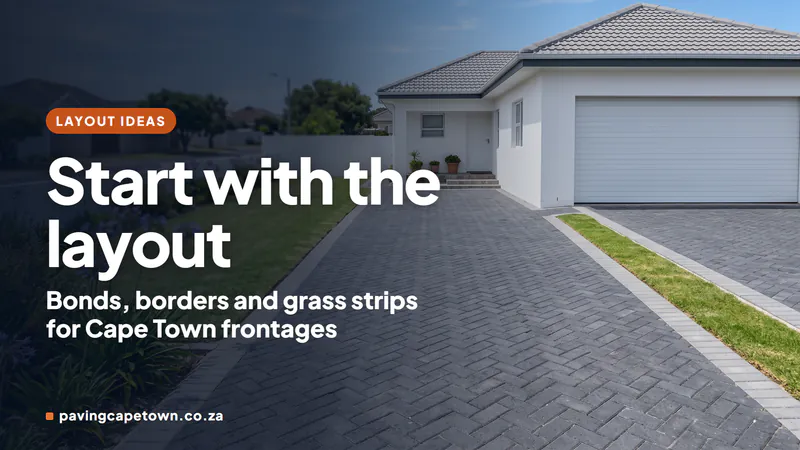 Driveway and Front Garden Paving Ideas for Cape Town Homes