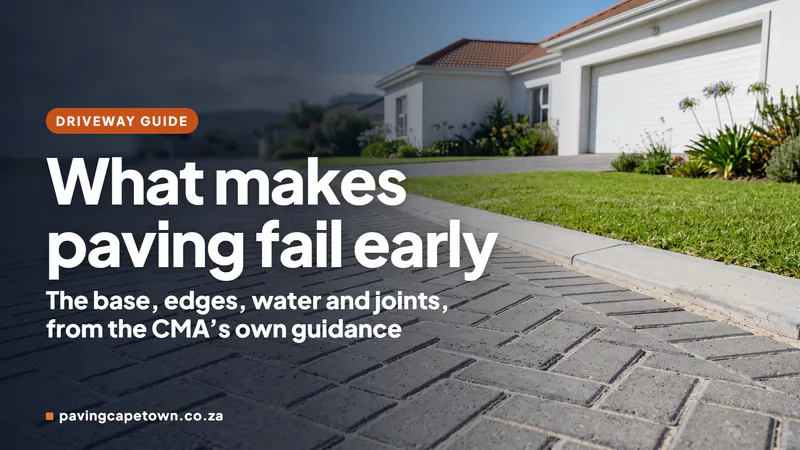 How Long Does a Paved Driveway Last in Cape Town?