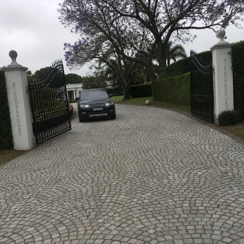 Recently completed Cape Town paving project
